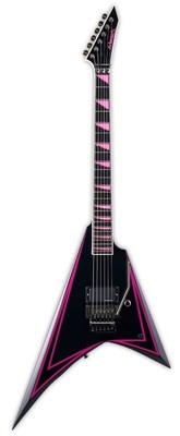 Edwards E-AL-166 Pink Sawtooth Children Of Bodom Alexi Laiho Signature Model QQ