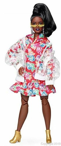 NEW! BMR1959 Barbie Doll Purple Hair Bantu Knots, African