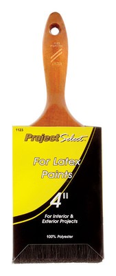 Linzer Project Select 4 in.   W Flat Paint Brush