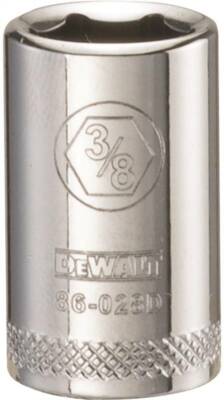 NEW Dewalt DWMT86028OSP 1/4 Drive X 3/8''  6 PT CHROME SAE Socket 7518384