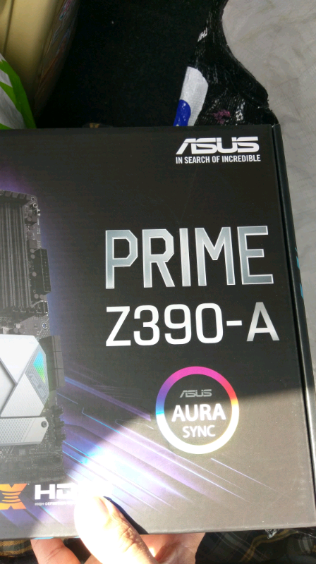 ASUS Prime Z390-A LGA1151 (Intel 8th and 9th Gen) ATX DDR4 DP HDMI M.2
