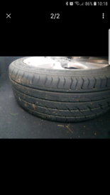 Mazda 6 spare alloy with tyre