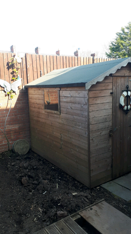 Number 8 garden shed