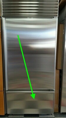 Subzero Sub-Zero SubZero 650 550 Upper Freezer Basket + OEM US Subzero Hardware