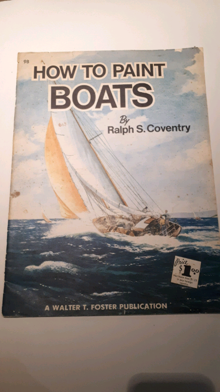 Vintage American how to draw boats books by Ralph s 