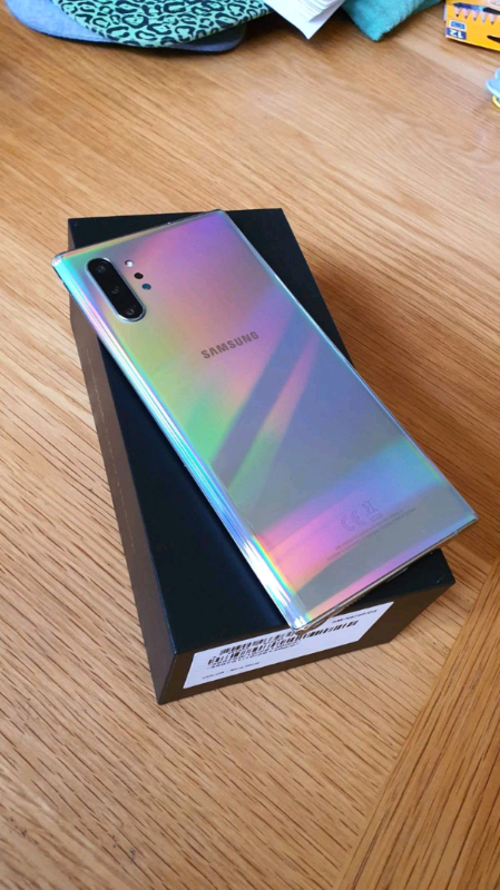 note 10 plus aura silver