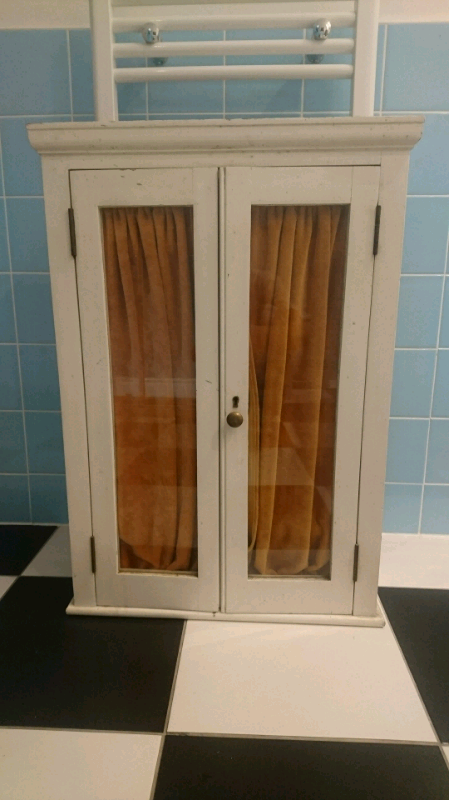 Vintage Wooden Medicine Cabinet Bathroom Cupboard In Stretford