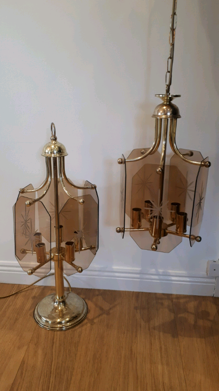 Matching Ceiling And Table Lamp In Falkirk Gumtree