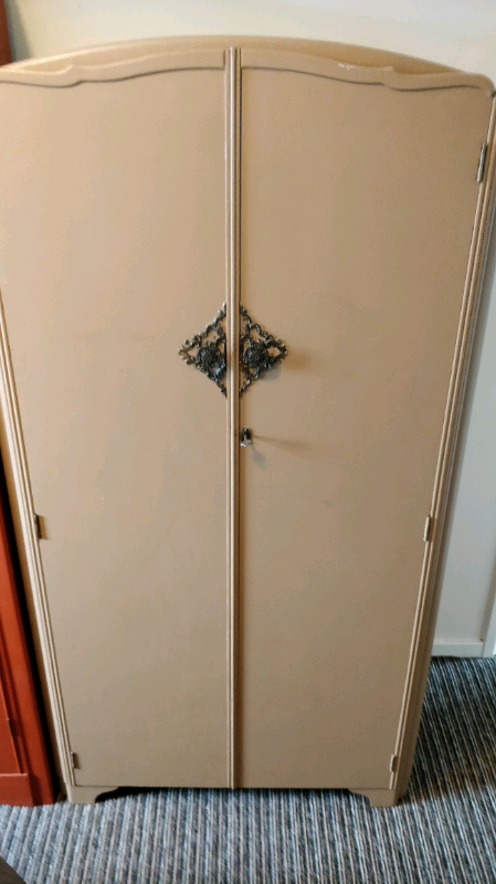 Antique Solid Wood Wardrobe In Coulby Newham North Yorkshire
