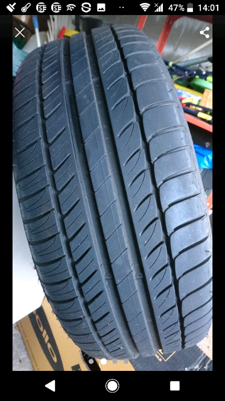car tyre and rim