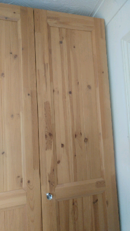 Ikea Pax Wardrobe Real Solid Wooden Doors In Norwich Norfolk