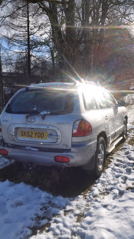Hyundai santa fe 4x4 2.0td, starting problem.  in Inverness, Highland
