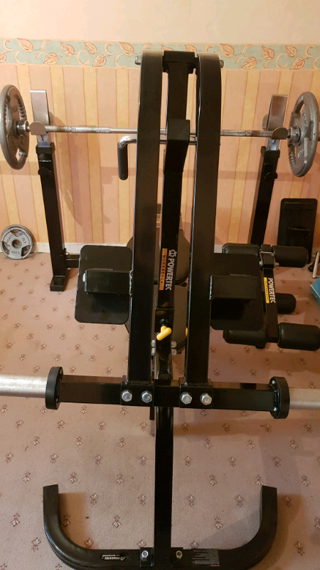 Powertec Olympic Bench With Attachments In Rothesay Argyll And
