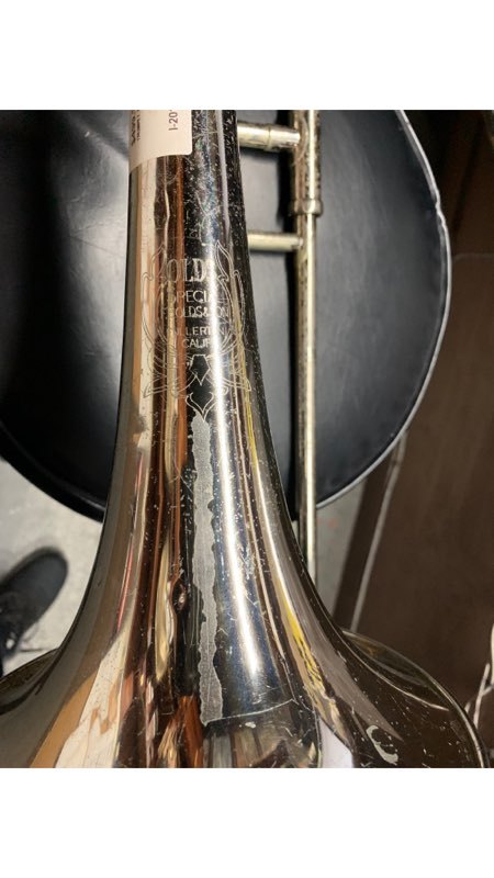 *VINTAGE  OLDS SPECIAL TROMBONE F E OLDS AND SON FULlERTON CALIF.768875