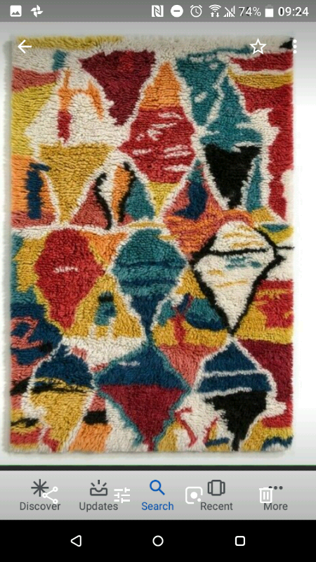 Pure Wool Large Berber Style Moroccan Rug Brand New In Packaging