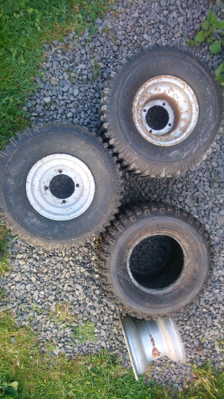 Quad wheels and tyres | in Turriff Tyres | in Turriff, Aberdeenshire | Gumtree