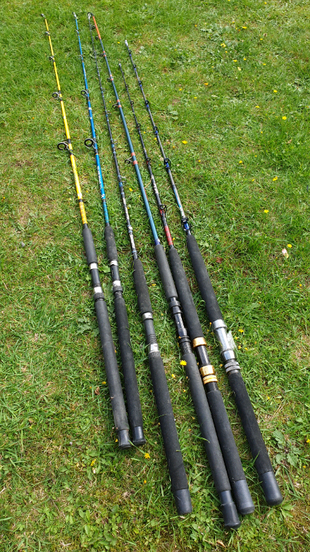 Sea fishing boat rods for sale