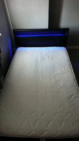 LED Light Up Bed Small Double
