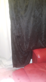 Mustard Velvet Room Darkening Curtains From Ikea In Hackney