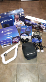 Sony PlayStation 4 Pro 1TB Console PSVR, PS move, Headset+20 games 