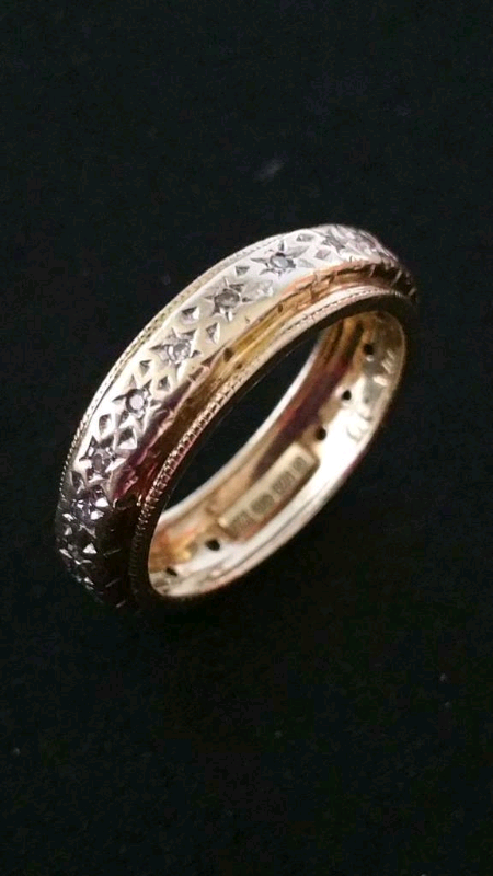 9ct Gold Full Eternity Ring | in Southside, Glasgow | Gumtree