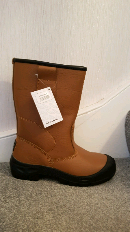 ladies tan leather boots size 7