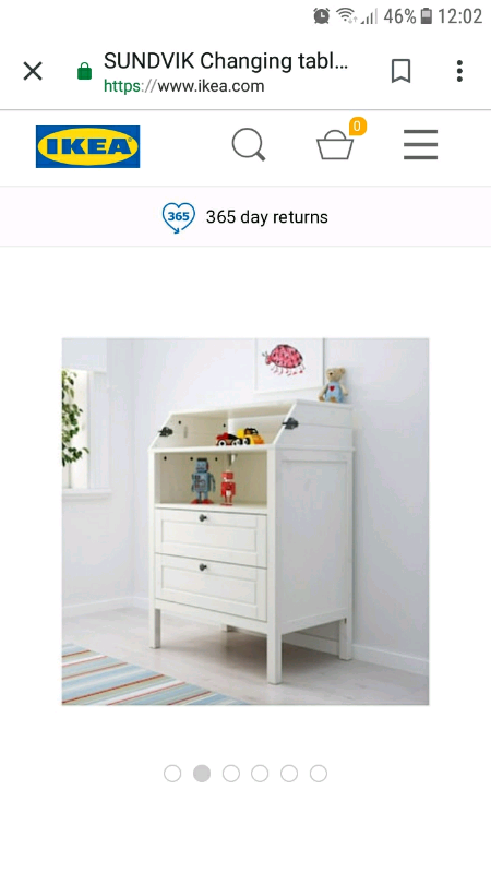 Ikea Sundvik Baby Changing Unit Table In Southampton Hampshire