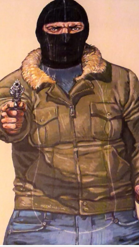 lapd law enforcement posters target practice drew pritchard as seen on