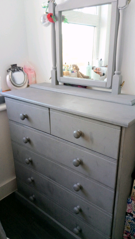 Chest Of Drawers Bedside Drawers Mirror Chair In Harlow Essex