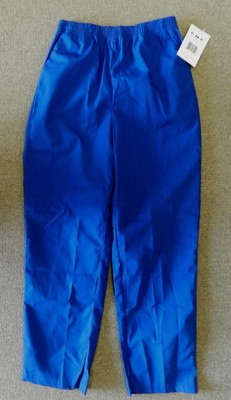 Scrub Pants XS Royal Blue Cargo Elastic Waist CHC Classix Uniform 00621 New