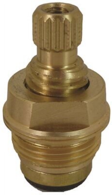 BRASS FAUCET STEM # 163732 FITS UNION HOT PROPLUS # 17