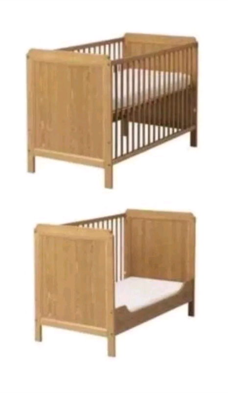 Ikea Leksvik Cot Bed In East End Glasgow Gumtree