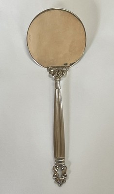 Georg Jensen Tomato Server Acorn Pattern c1945 Sterling Silver 8 7/8