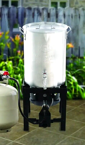 With Spigot Steel Base 12&rdquo; Thermometer Heat Shield A-1