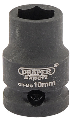 Draper Expert 10mm 3/8'' Square Drive Hi-Torq 6 Point Impact Socket 6869