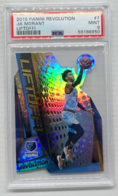 2019-20 Panini Revolution Ja Morant Liftoff! Rookie RC #7 PSA 9 MINT Grizzlies