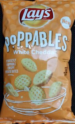 Lay's Poppables White Cheddar, Chrispy Potato Bites 5 oz (Pack...