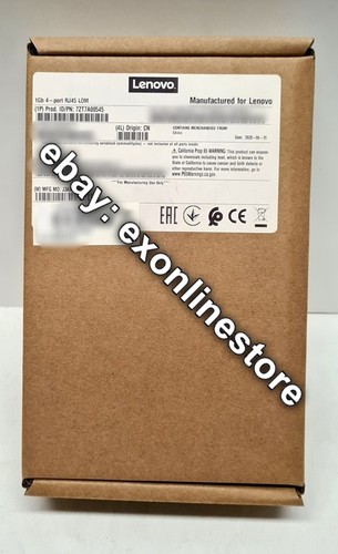 7ZT7A00545 - ThinkSystem 1Gb 4-port RJ45 LOM (FRU: 00YJ565/01PE407)