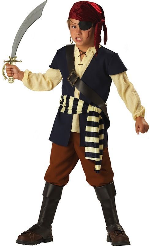 InCharacter Pirate Costumes for Boys