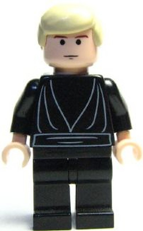 Luke Skywalker - Light Nougat, Black Tunic (sw0083)