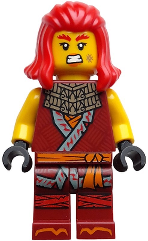 Wyldfyre - Dark Red Tunic – Ninjago (njo0923)