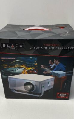 Black Series Portable Entertainment Projector