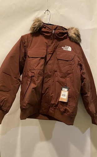 Pre-owned The North Face Medium Mcmurdo Bomber Dark Oak Mens Coat