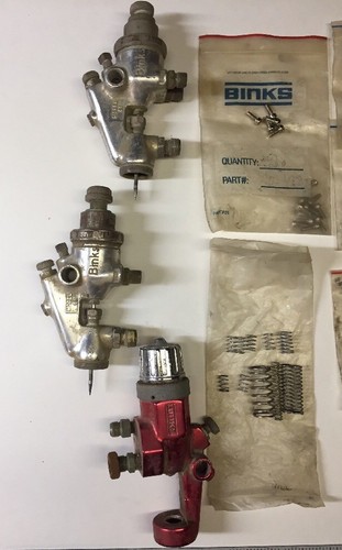 Binks Mfg. Co. Mixed Lot Of Parts