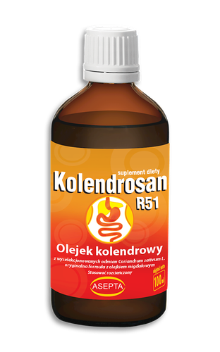 ASEPTA Koriander R51 100ml - koriander en amandelolie