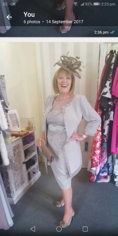 pre loved mother of the bride size 14