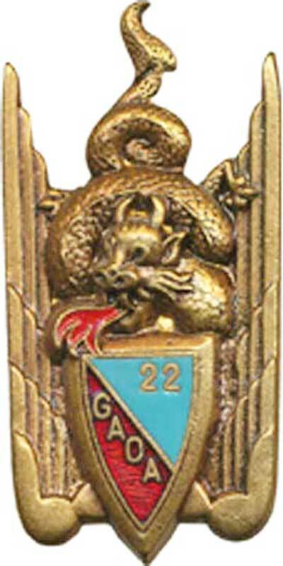 22Â° Groupe AÃ©Rien DâObservation DâArtillerie, Retirage, F.I.A. 6832 (6795)