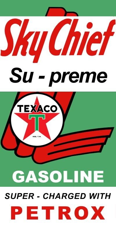 ヴィンテージガスポンプ TEXACO SKY CHIEF ガレージ グッズ ロゴ Texaco Sky Chief Gasoline 12