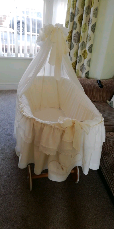 Baby S Crib With Drapes In Cardiff Gumtree