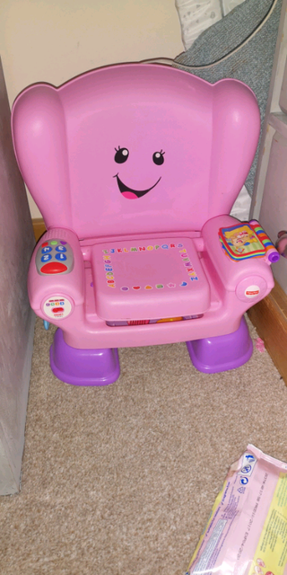 Fisher Price Pink Laugh And Learn Chair In Llanelli Carmarthenshire Gumtree